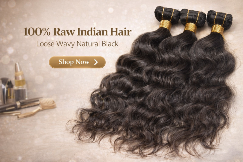 100% Human Hair Bundles- Indian Hair